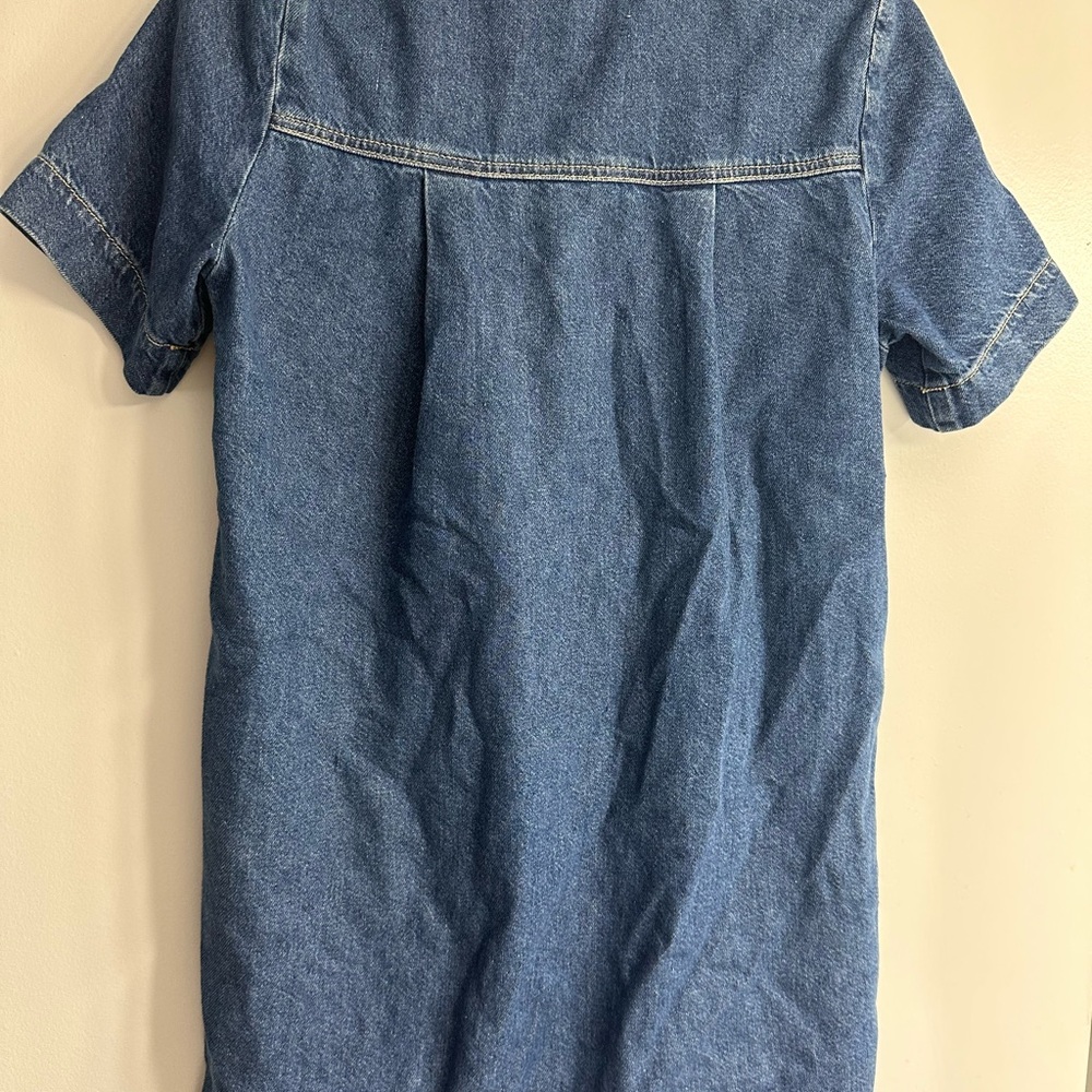 Stylish Blue Denim Dress - Picture 9 of 9